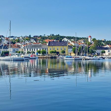 Det Lille Hotel Risør Buitenkant foto